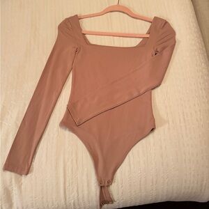 Babaton Tan Bodysuit